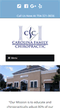 Mobile Screenshot of carolinafamilychiropractic.com